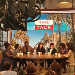 Julia Ormond Instagram - had a blast doing @thetalkcbs with these lovely ladies.  Incorporated premieres tonight on the @syfy Channel!!