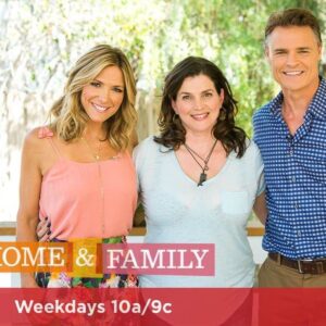 Julia Ormond Instagram - Had a wonderful time visiting this duo on The Hallmark Channel's Home and Family. Tune in today at 10:00am. #Rememory is in theatres today! And on GooglePlay