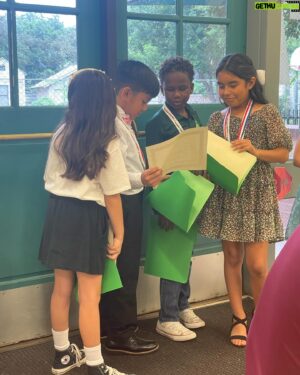 Julián Castro Instagram - Cristián got recognized as an A-Honor Roll student and won a Principal’s Award today. Proud of him! Next up: fourth grade.