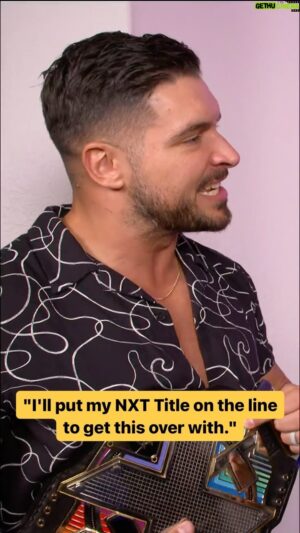 Julian Micevski Instagram - @official_ego will FINALLY put his #WWENXT Championship on the line against @oromensah_wwe at #NXTGAB!! 👀