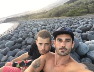 Julian Morris Instagram - 20 fucking years! You’re my world @landonross I love you