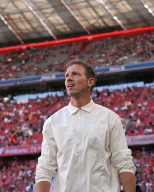 Julian Nagelsmann Instagram - Heimspiele in unserer Arena inklusive 3 Punkten fühlen sich immer ganz besonders an. Danke für eure Unterstützung #MiaSanMia