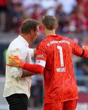 Julian Nagelsmann Instagram - Heimspiele in unserer Arena inklusive 3 Punkten fühlen sich immer ganz besonders an. Danke für eure Unterstützung #MiaSanMia