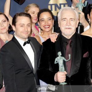 Juliana Canfield Instagram - Oh happy happy night …. Thank you @sagawards for throwing a perfect party and bravissimo to my favorite   beloved ensemble @succession 💕🏆😬😂🥰How wonderful……
