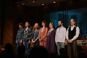 Juliana Canfield Instagram - Opening Night @stereophonicplay 🖤🎸😭⚡️Made my Broadway debut on Friday in a play I love more than any other, in the company of some of the best theater-makers in the whole wide world. Kissed by angels! Heaven on Earth! Come have a listen, we’re here all summer long!
