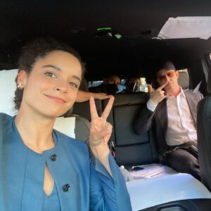 Juliana Canfield Instagram - WayStar RoyCo !!! Ten pix doesn’t come close. More than a million memories. Last one is me at the beginning of my first day, in 2017….I was so excited and I also had no idea. Goodbye to our dear, dear world of a show 🌎♥️ @succession