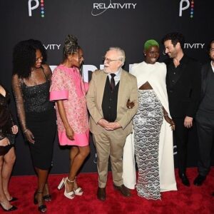 Julianne Arrieta Instagram - Such an incredible evening with this talented crew ⭐️ Be sure to checkout The Independent available now on @peacocktv #johncena #amyrice #imanilove #jodieturnersmith #briancox #lukekirby #stephenlang #timothybusfield #anndowd