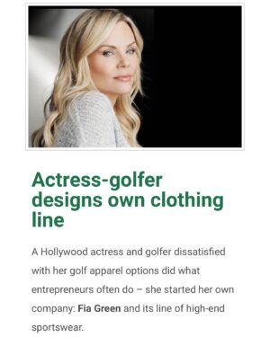 Julianne Arrieta Instagram - ⛳️♥️ Entertainment, golf & fashion are a few of my favorite things.. 

Thank you @theoandjuliet 📸 for being one of the best photographers in the business. #actress #entrepreneur #hollywood #fashion 

https://alabamagolfnews.com/new-womens-apparel-brand-fia-green-launches/