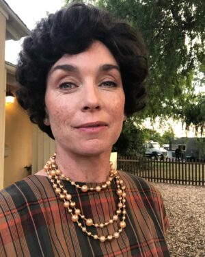 Julianne Nicholson Instagram - Moms… am I right?! @blondethefilm #weirdthealyankovicstory @therokuchannel @netflix