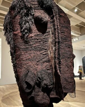 Julianne Nicholson Instagram - #magdalenaabakaniwicz at #tatemodern took our breath away. These #abakans felt like living, breathing beings. The show is on for a few more weeks and I can’t recommend it enough. ❤️ @surley_q