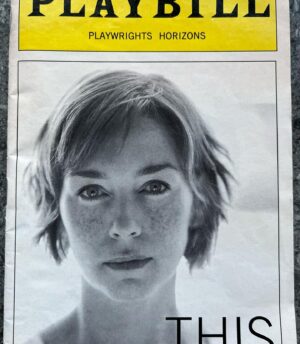 Julianne Nicholson Instagram - Listening to #stagedoorjonny makes me want to do a play again. #THIS was a beautiful play written by #melissajamesgibson and I have my pal #danielaukin to thank for giving me the job that opened up #offbroadway for me. It was a very special experience at @phnyc (playwrights horizons) (also can’t remember the photographers name, sorry!, but was fun to see him again bts for #WEIRDAL) #fbf @jonathan.is.cake
