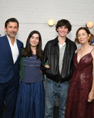 Julianne Nicholson Instagram - What a night with old friends and new. The most special to have my family with me. @a24 sets #janetplanet into the world June 21. It so benefits from watching in a theater with other people. A shared experience. Much love. J