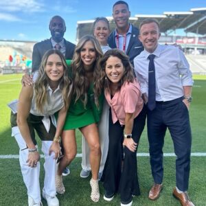 Julie Foudy Instagram - So fun to get the band back together. And start the Emma Hayes era. Buckle up!!! Gonna be a fun ride party people. 2 more games in July before the Olympics starts.