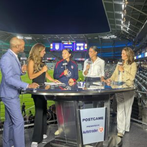 Julie Foudy Instagram - So fun to get the band back together. And start the Emma Hayes era. Buckle up!!! Gonna be a fun ride party people. 2 more games in July before the Olympics starts.