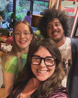 Julie Graham Instagram - Celebrating Croket. Total hoot with a gorgeous gang @croketdavy @nathanbryon @theresavarga @ali.let.me.fly @hazymcqueen @lucy.edwards.14473 @_rchik @elaine4queen @tayoshenton @sonny1b ✨⚡️☀️🤩