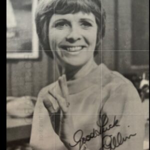 Julie Graham Instagram - It’s 40 years today since my mum died. I was 18. Although it was traumatic and painful, it also made me resilient, brave even. It wasn’t until years later that I realised she had already given me the tools to be able to cope with her loss.  We didn’t always have an easy relationship but I had a very happy, secure childhood and I know she loved me very much. It’s all that matters really. In the end. She was quite the character. Formidable, glamorous, witty, a great raconteur, fiercely political, a passionate socialist. She was on the board of our union Equity and was a staunch feminist. Her  reputation for speaking her mind and  refusing to put up with any bullshit were legendary which came as no surprise when I joined the profession and was frequently told stories about her exploits  which made me more proud of her. Her roots were firmly planted in the theatre, she was a staple in all the big variety circles in Scotland, a panto stalwart but towards the end of her career she worked with some of the best theatre companies playing more dramatic roles. These photos are her in full actress mode, she was a wonderful performer, very funny but had the chops for drama too. She played a character called Marylin Lynch in Scotland’s first soap opera set in Glasgow about the residents of a block of flats called High Living. STV unfortunately destroyed all the reels, an act of cultural vandalism in my mind,  so no footage exists. The first three photos are a still from the set, a publicity postcard and signing autographs with Phil McCall, her beloved on screen husband. The fourth , one of her first head shots. Then good fairy mode, unusual in that she always played the wicked queen/fairy/stepmother. One from a Play for Today. She certainly made her mark. My mama. Betty Gillin 1932-1984 🤍