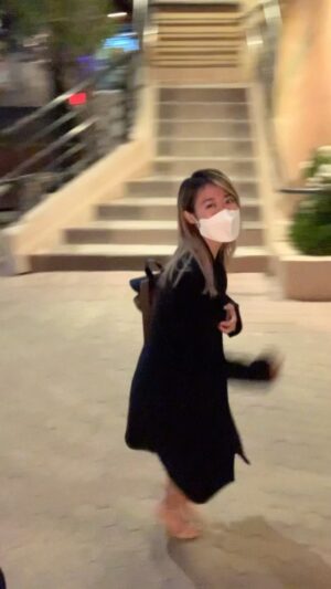 Julie Zhan Instagram - I tried to run away from the camera by instinctually running in a circle.. which is what my dog does #fail 🤣