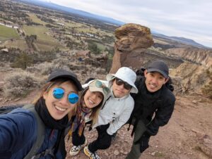 Julie Zhan Instagram - Nature   friendship 🌲❤️ 
📸: @mellylee_ and @thewesleychan