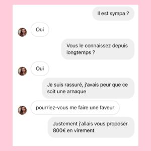 Julien Doré Instagram - Je viens de discuter avec mon « Director of communication » sur @instagram avant de me souvenir que j’en avais pas 😂 #arnaque #brouteur #LV1 #instagram #fauxprofil