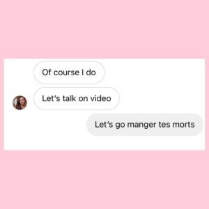 Julien Doré Instagram - Je viens de discuter avec mon « Director of communication » sur @instagram avant de me souvenir que j’en avais pas 😂 #arnaque #brouteur #LV1 #instagram #fauxprofil