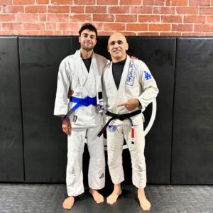 Julien Marlon Samani Instagram - So honored to have been promoted to Blue Belt 🥋. Started my BJJ journey about 1.5 years ago and I’ve been addicted ever since. Excited to keep learning and to be part of the @renzogracielosangeles family.
#bjj #jiujitsu #bluebelt