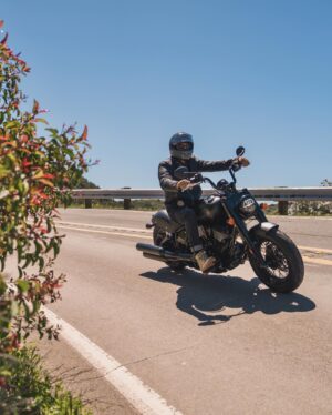 Julien Marlon Samani Instagram - A day with @indianmotorcycle. I was blown away by how smooth the ride was and looking forward to more rides with the Indian family ✌🏼. 
📸: @seanmacd 
#indian #indianmotorcycle #indianmotorcycles #motorcycle #fun