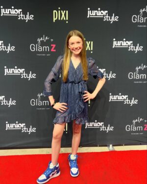 Juliet Donenfeld Instagram - Thank you @amprcreatives for inviting me to the Glamz event, a celebration of fashion and art. Always fun times with @kingston_foster ❤️ (except when we found out the garage where our car was parked closed at 6:30 pm and we almost cried! Luckily there was a phone number to call and they were super nice and came back to unlock the garage and let us out! 🙏🏼😮‍💨 Be aware all day parking does not mean all day! 😉). 🚗 
.
#gala #glamz #runwayshow #flowermart #nitrogenicecream #pollenlosangeles #party #fashion #newdesigners #youthfashion #losangelesfashionweek #losangeles #downtown #artevent