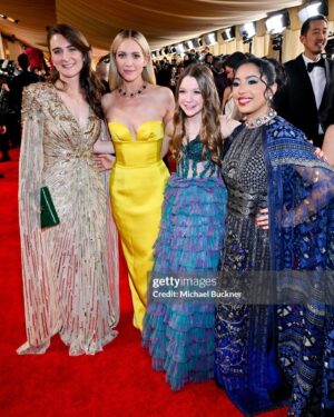 Juliet Donenfeld Instagram - 96th Annual Oscars - Red Carpet 
Sara McFarlane, Brittany Snow, Juliet Donenfeld and Nazrin Choudhury at 
the 96th Annual Oscars held at at the Ovation Hollywood on March 10, 2024 in Los Angeles, California. (Photo by Michael Buckner/Variety via Getty

This was an unforgettable evening and it was all made possible by the amazing @nazrin.choudhury the writer and director of @redwhiteandbluefilm who took a current hot topic and managed to turn it into a fantastic film without making it feel like there was a hidden political agenda, hence the name Red, White, and Blue. It was brilliantly written, directed, and edited and she managed to tell a whole story in 22 minutes on a very limited budget!! For over a year she’s been functioning on very little sleep, putting her heart and soul into this film and we are truly grateful for all her hard work because none of this would have been possible without her getting out there for film festivals and interviews, etc! What’s amazing is she still had time to make sure we had everything we needed for the Oscars and made sure I would be by her side on the red carpet! We truly love you Nazrin and your family @imanjudgee and @alyssajudgee . Although, we didn’t win the Oscar, I feel we are the winners because of the love that was poured into this film by everyone that worked on it! We gained tons of fans, and we became the Red, White, and Blue family! Short films are the best, because we do not do them for the money, but for the camaraderie, lasting friendships, and the connections. 
Thank you Nazrin and Sara! I’m forever grateful for all the sacrifices you made (like draining the piggy banks and lack of sleep) to make this film and for trusting me to be your Maddy! 
One last note: @brittanysnow I loved playing the role of your daughter. You are the sweetest person! @reddingmunsell I loved playing your big sister! You are the cutest. Much love to all of you! 💗

.
#oscars #oscars2024 #movies #shortfilms #academyawards #hollywood #actress #writter #director #love #thearts #acting #actor #redcarpet #losangeles #celebrity #redcarpetdresses #bestdressed #julietdonenfeld