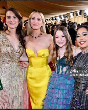 Juliet Donenfeld Instagram - 96th Annual Oscars - Red Carpet 
Sara McFarlane, Brittany Snow, Juliet Donenfeld and Nazrin Choudhury at 
the 96th Annual Oscars held at at the Ovation Hollywood on March 10, 2024 in Los Angeles, California. (Photo by Michael Buckner/Variety via Getty

This was an unforgettable evening and it was all made possible by the amazing @nazrin.choudhury the writer and director of @redwhiteandbluefilm who took a current hot topic and managed to turn it into a fantastic film without making it feel like there was a hidden political agenda, hence the name Red, White, and Blue. It was brilliantly written, directed, and edited and she managed to tell a whole story in 22 minutes on a very limited budget!! For over a year she’s been functioning on very little sleep, putting her heart and soul into this film and we are truly grateful for all her hard work because none of this would have been possible without her getting out there for film festivals and interviews, etc! What’s amazing is she still had time to make sure we had everything we needed for the Oscars and made sure I would be by her side on the red carpet! We truly love you Nazrin and your family @imanjudgee and @alyssajudgee . Although, we didn’t win the Oscar, I feel we are the winners because of the love that was poured into this film by everyone that worked on it! We gained tons of fans, and we became the Red, White, and Blue family! Short films are the best, because we do not do them for the money, but for the camaraderie, lasting friendships, and the connections. 
Thank you Nazrin and Sara! I’m forever grateful for all the sacrifices you made (like draining the piggy banks and lack of sleep) to make this film and for trusting me to be your Maddy! 
One last note: @brittanysnow I loved playing the role of your daughter. You are the sweetest person! @reddingmunsell I loved playing your big sister! You are the cutest. Much love to all of you! 💗

.
#oscars #oscars2024 #movies #shortfilms #academyawards #hollywood #actress #writter #director #love #thearts #acting #actor #redcarpet #losangeles #celebrity #redcarpetdresses #bestdressed #julietdonenfeld