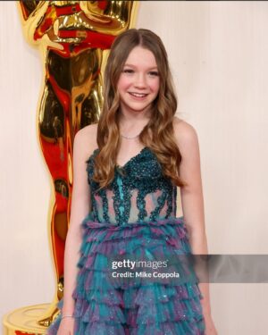 Juliet Donenfeld Instagram - 96th Annual Academy Awards - Arrivals

HOLLYWOOD, CALIFORNIA - MARCH 10, 2023: Juliet Donenfeld attends the 96th Annual Academy Awards on March 10, 2024 in Hollywood, California. (Photo by Mike Coppola/Getty Images)

Dress: @alyceparis 
Jewelry: @nadrijewelry 
Hair: @meganrocks81 
Makeup: @lolamarinag 
Purse: @katespadeny 

#oscars #oscars2024 #redwhiteandbluefilm #shortfilm #oscarnominated #actress #younghollywood #redcarpet #gettyimages #hollywood #cesdtalent