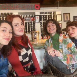 Juliette Goglia Instagram - drinking all the pasta and eating all the wine