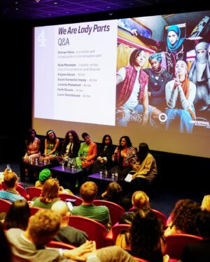 Juliette Motamed Instagram - Beyond proud of the Lady Parts team man. we really Kilt it‼️💃🏻‼️

I had such a blast yday @ the We Are Lady Parts season 2 Screening and Q A…. 💥 BIG tyyyyy to everyone for their thoughtful questions and reactions to the first couple of episodes of the new season‼️🫶🏻‼️
I have so much admiration for everyone involved in making this show, and of course, endlessly obsessed with my incredible, insane, awe inspiring bandmates. I love you all sm 💪🏼😤❤️

put it ur diaries: We Are Lady Parts premieres on the 30th of May on @channel4 @nbcuniversal 🥁🥁🥁

📸 by Jonathan Williams