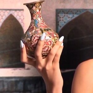 Juliette Motamed Instagram - inside out by @thefacemagazine 💙🌷🌀

such a cool shoot to be a part of and so fitting in the lead up to eid nowruz, as we jump over a flames of chaharshanbe soori and usher in the new year… 

big shout out to @shahramsaadat and @sarakabiri for having me n featuring my track ‘part the red sea’ also (which u can hear on the second slide and is available on mi bandcamp) 🌊🩸

‎زردی من از تو، سرخی تو از من