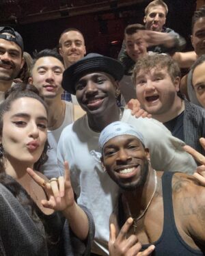 Juliette Motamed Instagram - Magic Mike’s Last Dance is OUT NOW in cinemas and i’m IN IT alongside all these ⬆️⬆️⬆️ legends which is frankly still knockin me sideways.
It was such a pleasure to work with all the cast n crew and an experience of many many MANY firsts for me (see: choreography 🫣) but cool af be among so many talents just giving it 100000% every day - sooooo YEA! 
WE OUTSIDE‼️💪🏼😤 GOOD MORNING 2023💥🔋🚀🧨
#MagicMikesLastDance