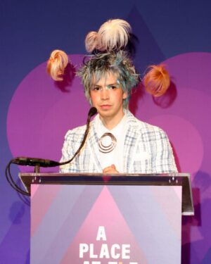 Julio Torres Instagram - Thank you @aliforneycenter for having me host your gala sorry I showed up like such a mess I had a long day it’s what happens when you are an Aquarius and have an Aquarius-only team
Makeup @cylersays (Aquarius)
Clothes @angelemmanuel (Aquarius)
Hair @uhmmwhat (Aquarius)