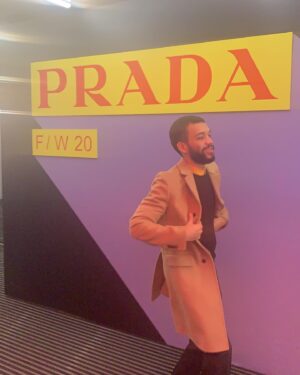 Justice Smith Instagram - #PradaFW20