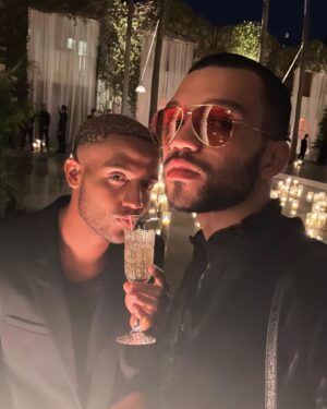 Justice Smith Instagram - @ysl miami art basel 🖤🖤