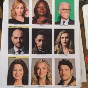 Justin Cornwell Instagram - Reunion went splendid! Met all the awesome talent from other NBC shows and repersenteed the Inbetween with this awesome team! #TheInbetween starts May 29 on NBC!

#artlegacy #dreamforaliving #harrietdyer #paulblackthrone #justincornwell @iheartmaarten