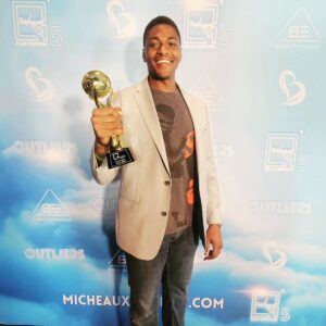 Justin Cornwell Instagram - WE WON!!🥳🥳🥳
Thank you to the @micheauxfilmfest for recognizing the music work for our short film "the Good Life" and thank you to @darvood @georgelako for bringing me  into the fold of @kidsinthespotlight. Helping youth impacted by the foster care system to explore thier dreams through cinema. Thank you to @kiongoziv for coming to my studio with great ideas and openess. And thank you to all the talented youth @kidsinthespotlight who wrote this thoughtful short. Congratulations to all!!