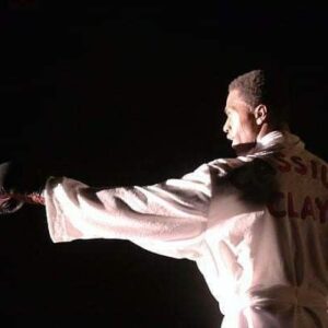 Justin Cornwell Instagram - The first time I met Ali! I was 17 and I worked as an artist and a student board member for his museum. Later in my mid twenties got to spend more time with him and his family when I portrayed him in the stage production "In this cornor...Cassius Clay" written by the incredible @idrisgoodwin. I shared a family dinner with him and his brother showed me the ends and outs of who he was and worked with me for weeks to bring a really cool project to life. FOREVER GRATEFUL 🙏❤️
