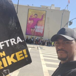 Justin Cornwell Instagram - The strike is OVER!!! It was a historic fight, and im proud of everyone I met on the line week in and week out. Blessed to make so many new friends out in the blistering heat and early mornings. and thank you to all those people who extended their time, energy, and love. Hollywood can feel like such an isolating place, but during this time, I felt more community and heart than I've felt in my entire career! Artist, I LOVE YOU! WE DID IT!

Instagram now allows you to add YOUR photos to my post so go ahead and drop in your strike pics!! LOVE YOU❤️