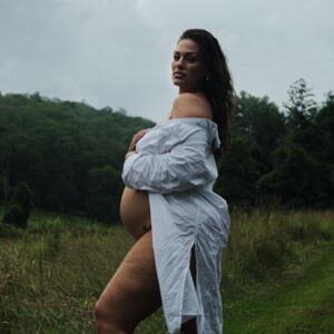 Justin Ervin Instagram - Felt so nice, we had to do it twice. I’m proud of the amazing mother @ashleygraham is and will be - again! Love you. Love us! All of us…