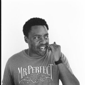 Justin Ervin Instagram - Entrepreneur, voice, visionary and above all, himself. @radiorahimboxing  Shot on film #rolleiflex