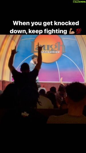 Justin Hires Instagram - The Kid persevered last night @laughfactorylbc 🙌🏽

#justinhires #standup #standupcomedy
