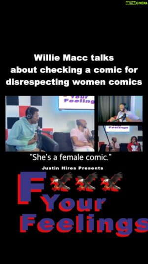 Justin Hires Instagram - ‘F*** Your Feelings’ available right now on YouTube and ALL podcast platforms🔥[LINK IN BIO] 

@justinhires @williemacc @keonpolee @brandideniseboyd @fyf_pod 

#justinhires #fuckyourfeelings #comedy #standupcomedy #standup #improv