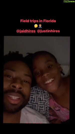 Justin Hires Instagram - It’s my daughter @jaidhires birthday!! She also went on a field trip today with her class in Florida 🤦🏽‍♂️ 

#justinhires #jaihires #girldad #florida