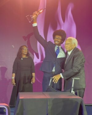 Justin J. Pearson Instagram - I bowed in humble submission and gratitude to a champion of civil rights, a torch bearer for justice, and a freedom fighter who stayed on the battlefield every single day. It was an honor of my life to have received the Torch from Rev. James Lawson at the LA Fed this year. Oceana and I were indeed star struck. My heart hurts that he has transitioned from this life to life eternal but my soul is thankful that we got a chance to tell him THANK YOU! He was one of God’s best servants and I pray that I can continue his legacy in Memphis. The same fiery passion he had during the civil rights movement was on full display when he spoke and presented our award. Rev. Lawson, I thank you and pray that you’ll watch over us in our great cloud of witnesses! I’m also praying a special blessing over your entire family. 

In Love and Service, 

Rep. Justin J. Pearson