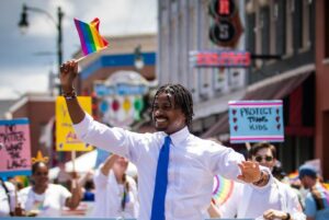 Justin J. Pearson Instagram - Happy Pride Month! The @midsouthpride Pride Parade to kick off Pride Month last weekend was phenomenal! We were so proud to join in this beautiful celebration. We must support and protect our LGBTQIA2s  communities. Justice denied to anyone is no Justice at all. Love always wins!

It was amazing to see thousands of Memphians celebrating together and standing in solidarity, including our Mayor Paul Young. Let’s keep showing up!  #Pride2024 🏳️‍🌈#ProtectQueerKids