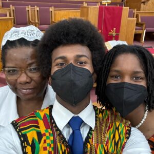 Justin J. Pearson Instagram - Happy Juneteenth Everybody! Today, we remember the strength of our Ancestors and the reasons we must continue to fight together today for Justice with hope, compassion, commitment, and love for one another. ✊🏾

Oceana and I had a beautiful time commemorating and celebrating our Ancestors’ legacy with our family and community at Trinity CME. We will never give up on the struggle for Black liberation. ❤️🖤💚