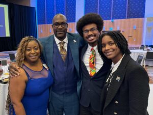 Justin J. Pearson Instagram - Words can’t begin to express the immense gratitude and appreciation we felt to meet the mothers of Mr. Eric Garner, Mr. Trayvon Martin, and the brother of Mr. George Floyd yesterday alongside Mr. Tyre Nichol’s parents—Mrs. RowVaughn Wells and Mr. Rodney Wells who have been advocated on behalf of their son and all Black people in Memphis and across the country. Thank you @NCRM for this convening to build the fight to eradicate violence against Black People with data and the truth of our narratives. These extraordinary families are the icons, leaders, and pillars of a movement to preserve Black lives. Thank you to @symonedsanders for visiting Memphis and leading sessions  at the convening. 

Oceana and I are completely humbled, appreciative. and honored. With immense gratitude and love, Rep. Pearson & Oceana
